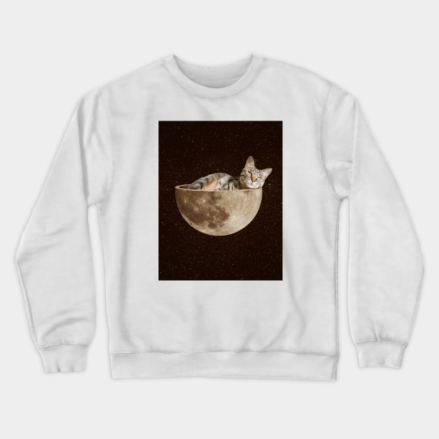 Full Moon Crewneck Sweatshirt by mrmattmccarthy